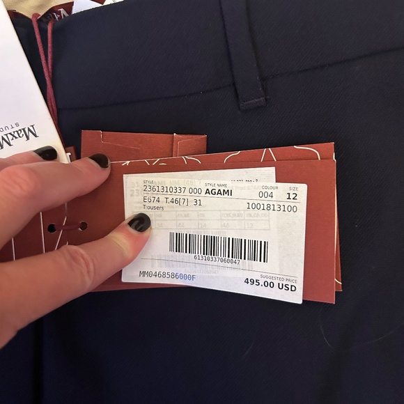 Max Mara Blazer and Pants - NAVY - Picture 8 of 10